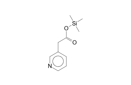 2-(3-pyridinyl)acetic acid trimethylsilyl ester