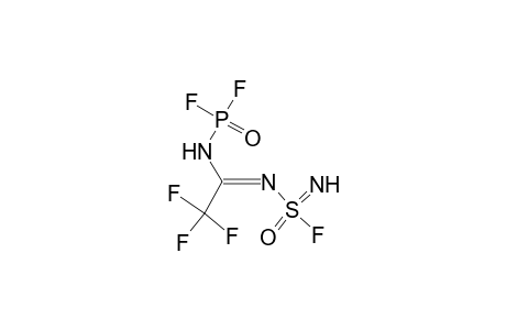 Imidosulfamoyl fluoride, [1-[(difluorophosphinyl)amino]-2,2,2-trifluoroethylidene]-