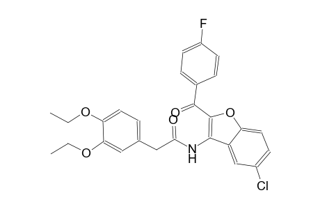 benzeneacetamide, N-[5-chloro-2-(4-fluorobenzoyl)-3-benzofuranyl]-3,4-diethoxy-