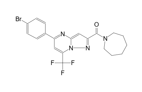 5-(4-bromophenyl)-2-(hexahydro-1H-azepin-1-ylcarbonyl)-7-(trifluoromethyl)pyrazolo[1,5-a]pyrimidine