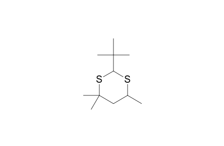 2-tert-Butyl-4,4,trans-6-trimethyl-1,3-dithiane