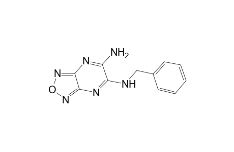 N5-Benzyl[1,2,5]oxadiazolo[3,4-b][1,4]diazine-5,6-diamine