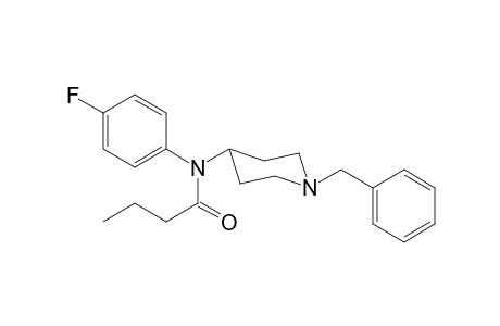 N-(1-Benzylpiperidin-4-yl)-N-(4-fluorophenyl)butanamide
