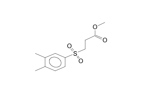 2-methoxycarbonylethyl 3,4-dimethylphenyl sulphone