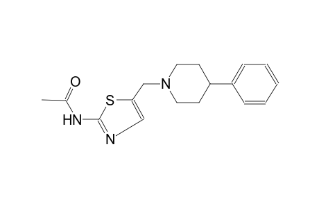 acetamide, N-[5-[(4-phenyl-1-piperidinyl)methyl]-2-thiazolyl]-