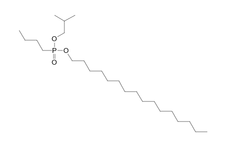 Butylphosphonic acid, isobutyl hexadecyl ester