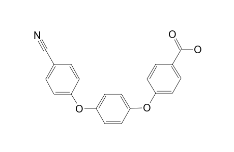 Benzoic acid, 4-(4-cyanophenoxy)phenoxy-