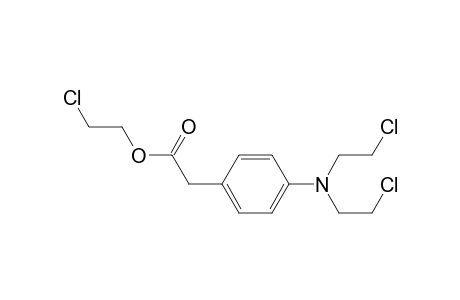 2-Chloroethyl 2-[4-[bis(2-chloroethyl)amino]phenyl]acetate