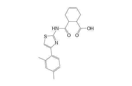6-({[4-(2,4-dimethylphenyl)-1,3-thiazol-2-yl]amino}carbonyl)-3-cyclohexene-1-carboxylic acid