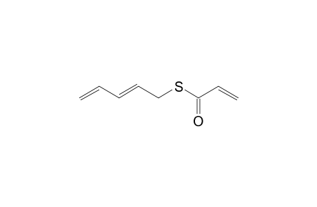 S-penta-2,4-dienyl prop-2-enethioate