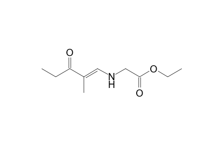 Ethyl N-(3-Oxo-2-methylpentenyl)glycinate