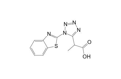 2-[1-(1,3-benzothiazol-2-yl)-1,2,3,4-tetrazol-5-yl]propanoic acid