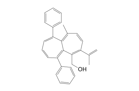 1-Methyl-4-(1-methylethenyl)-6,10-diphenylheptalene-5-methanol