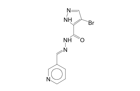 4-Bromo-N'-(3-pyridylmethylene)-5-pyrazolecarbohydrazide