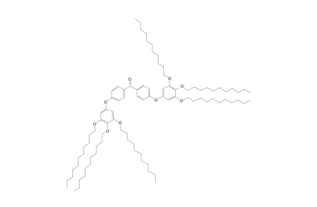 4,4'-bis[3",4",5"-tris(Undecyloxy)phenyloxy]benzophenone
