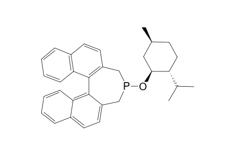 (6S,6'R,3S)-6-[(3'-Methyl-6'-isopropylcyclohexyl)oxy]-6,7-dihydro-5H-dinaphthalene[c,e]phosphepine