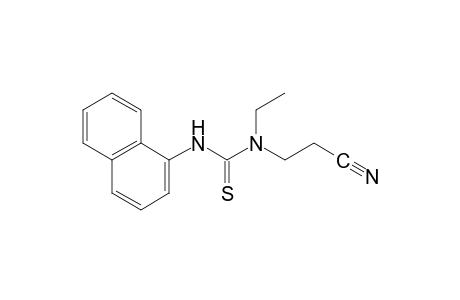 1-(2-cyanoethyl)-1-ethyl-3-(1-naphthyl)-2-thiourea