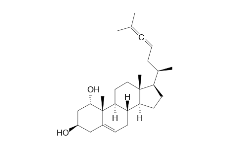 (1S,3R,8S,9S,10R,13R,14S,17R)-10,13-dimethyl-17-[(2R)-6-methylhepta-4,5-dien-2-yl]-2,3,4,7,8,9,11,12,14,15,16,17-dodecahydro-1H-cyclopenta[a]phenanthrene-1,3-diol