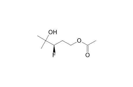 3(R)-fluoro-4-methyl-1,4-pentanediol 1-acetate