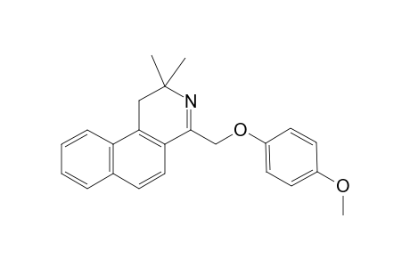 4-(4-Methoxy-phenoxymethyl)-2,2-dimethyl-1,2-dihydro-benzo[f]isoquinoline