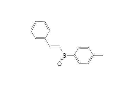 1-Methyl-4-{[(E)-2-phenylethenyl]sulfinyl}benzene