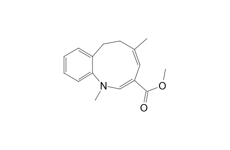 (2E,4Z)-1,5-dimethyl-6,7-dihydro-1-benzazonine-3-carboxylic acid methyl ester