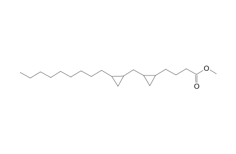Cyclopropanebutyric acid, 2-[(2-nonylcyclopropyl)methyl]-, methyl ester