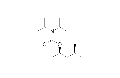 (2R,4R)-4-iodopentan-2-yl diisopropylcarbamate