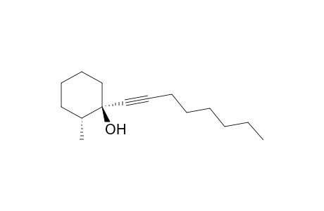 (1R,2R)-2-methyl-1-oct-1-ynyl-1-cyclohexanol