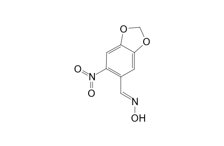 6-Nitro-1,3-benzodioxole-5-carbaldehyde oxime