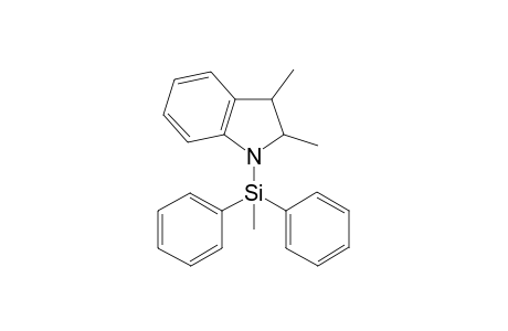 1-(Diphenylmethylsilyl)-2,3-dimethylindoline