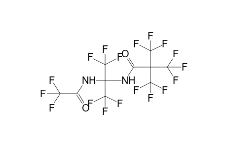 2-TRIFLUOROACETYLAMINO-2-PERFLUOROPIVALOYLAMINOHEXAFLUOROPROPANE