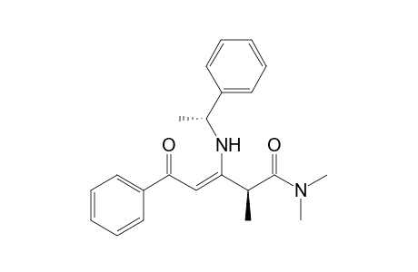 (Z,2S)-5-keto-N,N,2-trimethyl-5-phenyl-3-[[(1R)-1-phenylethyl]amino]pent-3-enamide
