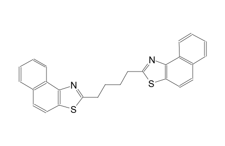2-(4-naphtho[1,2-d][1,3]thiazol-2-ylbutyl)naphtho[1,2-d][1,3]thiazole