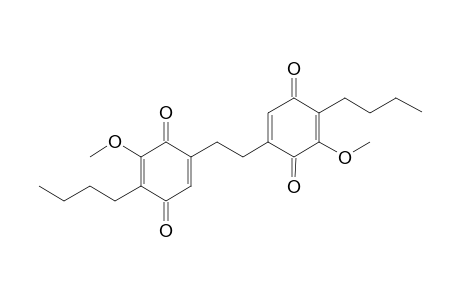 Bis[3-n-Butyl-2-methoxy-6-methylene-1,4-benzoquinone]