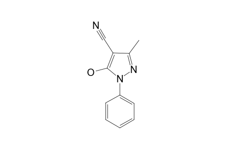 4-Cyano-5-hydroxy-3-methyl-1-phenylpyrazole