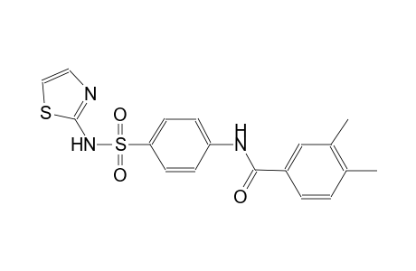 benzamide, 3,4-dimethyl-N-[4-[(2-thiazolylamino)sulfonyl]phenyl]-