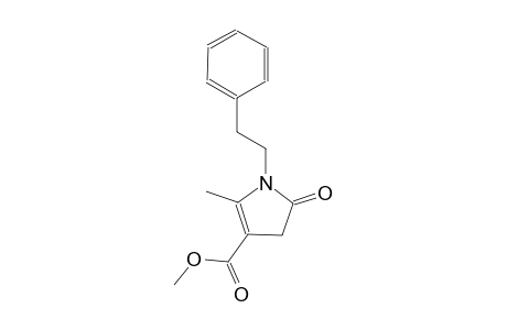methyl 2-methyl-5-oxo-1-(2-phenylethyl)-4,5-dihydro-1H-pyrrole-3-carboxylate