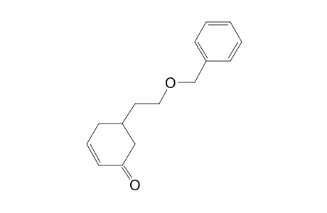 5-[2-(Benzyloxy)ethyl]cyclohex-2-en-1-one