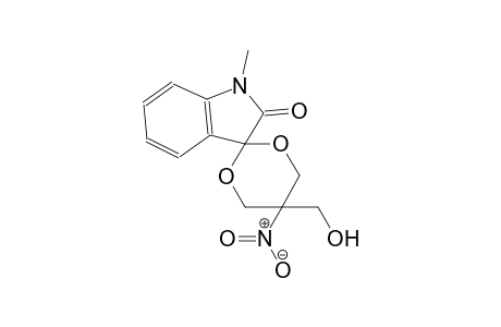 Indol-2-one, 2,3-dihydro-1-methyl-3,2'-spiro(5-hydroxymethyl-5-nitro-1,3-dioxane)-