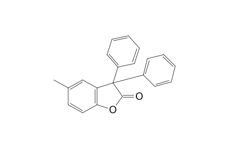 3,3-diphenyl-5-methyl-2(3H)-benzofuranone