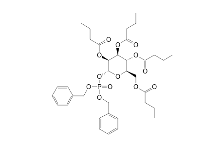 DIBENZYL-(2,3,4,6-TETRA-O-BUTYRYL-ALPHA-D-MANNOPYRANOSYL)-PHOSPHATE
