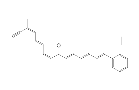 1-(o-Ethynylphenyl)-13-methylpentadeca-1,3,5,8,10,12-hexaen-14-yn-7-one