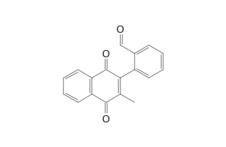 2-(3'-Methyl-1',4'-dioxo-1',4'-dihydro-2'-naphthalenyl)-benzaldehyde