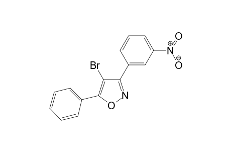 4-bromo-3-(3-nitrophenyl)-5-phenylisoxazole