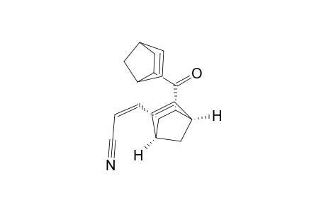 2-Propenenitrile, 3-[3-(bicyclo[2.2.1]hept-5-en-2-ylcarbonyl)bicyclo[2.2.1]hept-5-en-2-yl]-, [1.alpha.,2.alpha.(Z),3.alpha.(1R*,2S*,4R),4.alpha.]-