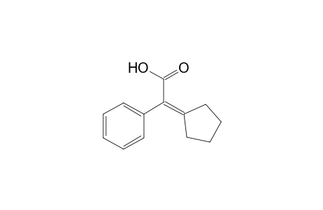 1-Cyclopentylidene-1-phenylacetic acid