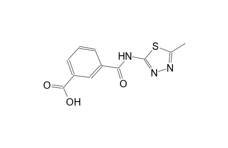 3-{[(5-methyl-1,3,4-thiadiazol-2-yl)amino]carbonyl}benzoic acid