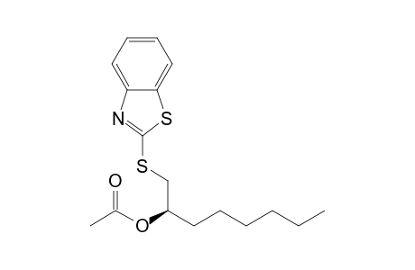 (R)-(-)-1-(Benzothiazol-2-ylsulfanyl)-2-acetoxyoctane