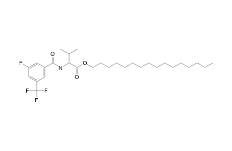 L-Valine, N-(3-fluoro-5-trifluoromethylbenzoyl)-, hexadecyl ester